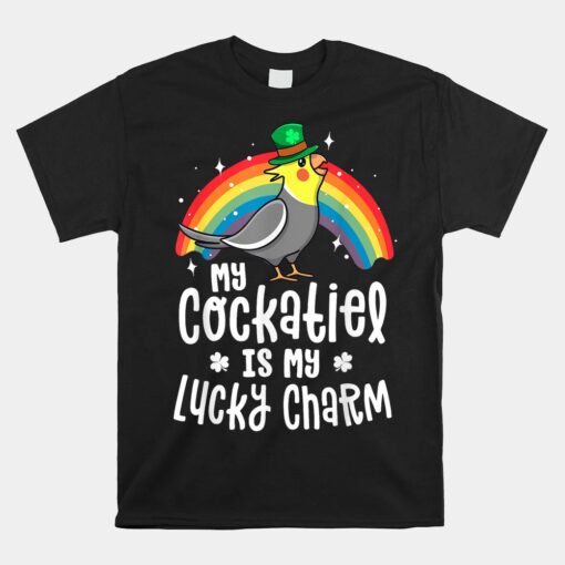 Cockatiel St Patricks Day Bird Parrot Unisex T-Shirt