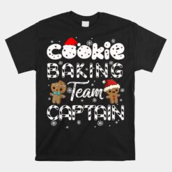 Cookie Baking Team Captain Gingerbread Christmas Unisex T-Shirt