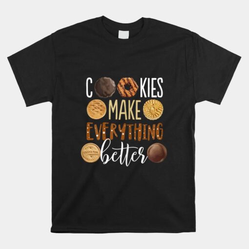 Cookies Make Everything Better Funny Christmas Unisex T-Shirt