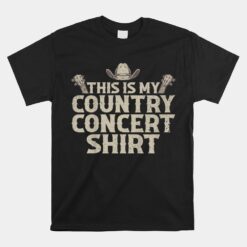 Cool Country Concert Unisex T-Shirt