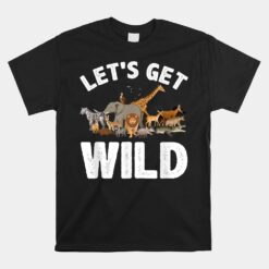 Cool Safari Zoo Jungle Wildlife Unisex T-Shirt