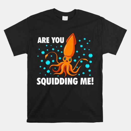 Cool Squid Zoologist Octopus Fish Unisex T-Shirt