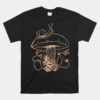 Cottagecore Aesthetic Mushroom Snail Goblincore Mycology Unisex T-Shirt