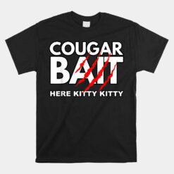 Cougar Bait Older Woman Younger Man Halloween Unisex T-Shirt