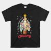 Creepy Christmas Xmas Santa Ho Unisex T-Shirt