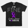 Crohn's Disease Warrior I'm Fine Unisex T-Shirt