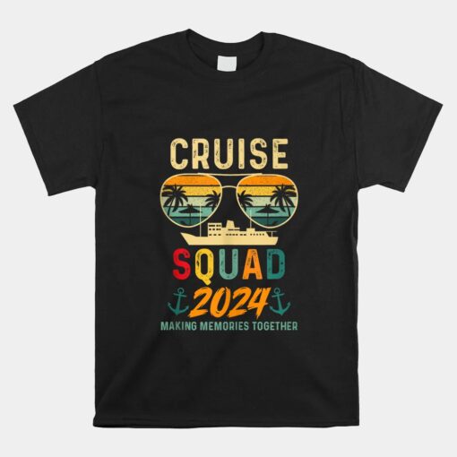 Cruise Squad 2024 Family Vacation Matching Group Summer Unisex T-Shirt