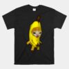 Cute Banana Cat Happy Bananacat Meme Unisex T-Shirt