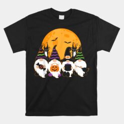 Cute Halloween Gnome Spooky Gardening Trick Or Treat Unisex T-Shirt