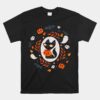 Cute Retro Black Cat Fall Halloween Unisex T-Shirt