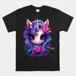 Cute Unicorn Halloween Girls Unisex T-Shirt