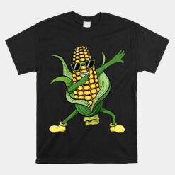 Dabbing Corn Cob Dancing Corn Farm Farmer Unisex T-Shirt