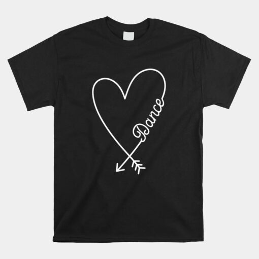 Dance Cute Graphic Heart Unisex T-Shirt