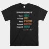 Dear Person Behind Me Visible Loved Deserving Beautiful Unisex T-Shirt