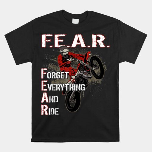 Dirtbike Motocross Forget Everything And Ride MX Unisex T-Shirt