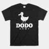 Dodo Army Running Bird Unisex T-Shirt