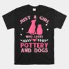 Dog Parent Ceramic Clay Pottery Unisex T-Shirt