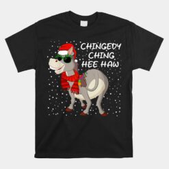 Donkey Italian Xmas Funny Donke Pajamas Christmas Unisex T-Shirt