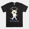 Don't Stop Meow Freddie Purrcury Unisex T-Shirt