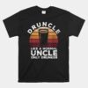 Druncle Funny Saying Vintage Drunk Beer Drinking Uncle Unisex T-Shirt