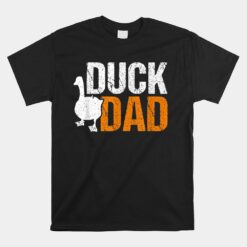 Duck Dad Animal Lover Cute Ducks Themed Unisex T-Shirt