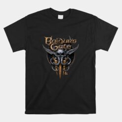 Dungeons And Dragons Baldur's Gate III Illithid Logo Unisex T-Shirt