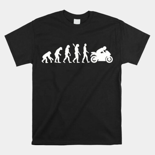 Evolution Motorcycle Unisex T-Shirt