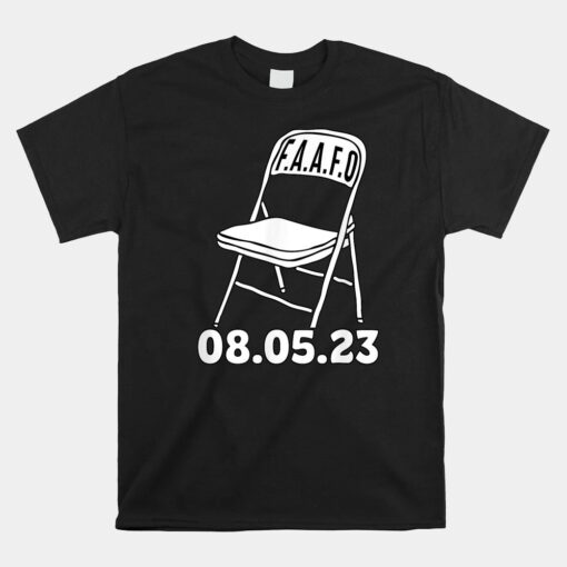 F.A.A.F.O Montgomery Alabama Folding Chairs 8-5-23 Unisex T-Shirt