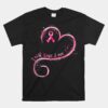 Faith Hope Love Pink Ribbon Breast Cancer Awareness Unisex T-Shirt