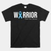 Family Prostate Cancer Awareness Light Blue Ribbon Warrior Unisex T-Shirt