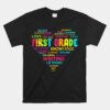 First Grade Team Teacher Student 1st Grade Heart Unisex T-Shirt