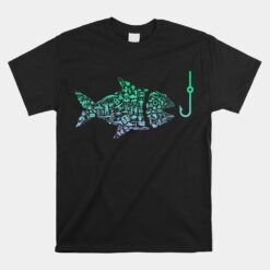 Fishing Icon Fisherma Fish Hook Unisex T-Shirt