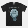 Floaty Potato Funny Manatee Sea Animal Manatees Potatoes Unisex T-Shirt