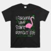 Flocking Love Flamingo Funny Saint Paddy's  St. Patrick's Day Unisex T-Shirt