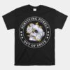 Flowers Skull Surviving Purely Out Of Spite Unisex T-Shirt