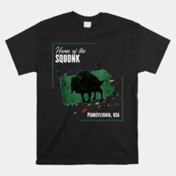 Folklore Home Of The Squonk Monster Unisex T-Shirt