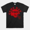 Football Game Day Vibes Red Helmet Unisex T-Shirt