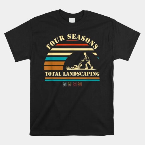 Four Season Total Landscaping Sunset Unisex T-Shirt