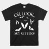 Funny Bat Cool Sky Kittens Horror Unisex T-Shirt