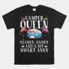 Funny Camper Queen Sassy RV Camping Unisex T-Shirt