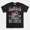 Funny Carpentry Carpenter Woodworking Unisex T-Shirt