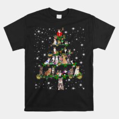 Funny Cats Christmas Tree Ornament Decor Unisex T-Shirt