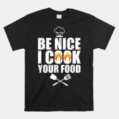 Funny Chef Art For Restaurant Cooking Unisex T-Shirt