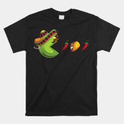 Funny Eating Tacos Cinco De Mayo Unisex T-Shirt