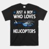 Funny Helicopter Pilot Aviator Unisex T-Shirt