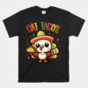 Funny Mexican Turkey Eats Tacos Cute Thanksgiving Unisex T-Shirt