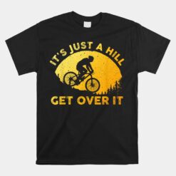 Funny Mountain Biking Trail Mountain Bike Unisex T-Shirt