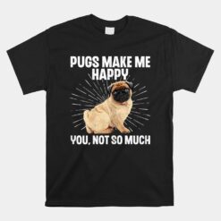 Funny Pug Puppy Pet Dog Breed Unisex T-Shirt