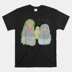 Funny Quaker Parrot Unisex T-Shirt