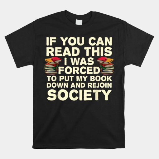 Funny Read Books Bookaholic Bookworm Unisex T-Shirt